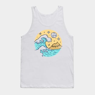 The Great Wave Sun Shine Tank Top